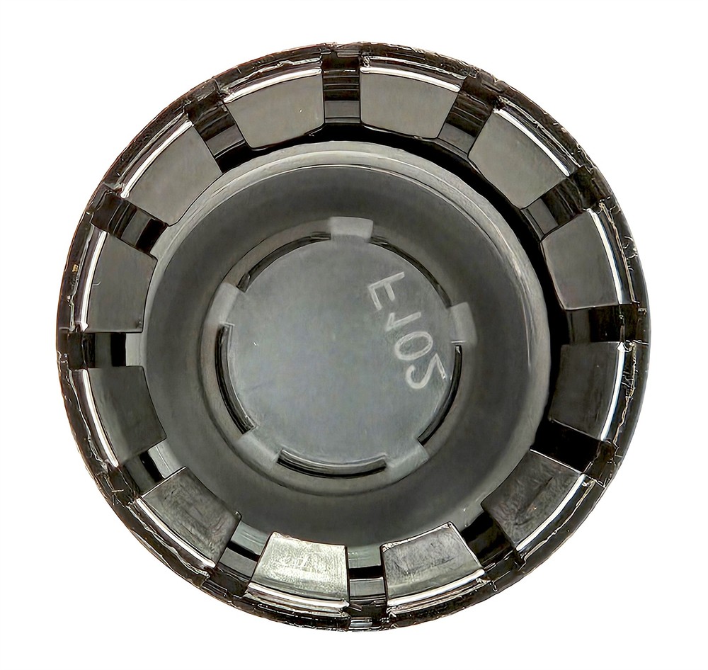 Home Brew Ohio 1.75 Liter Classic Handled Flint Liquor Bottle w 33mm Cap