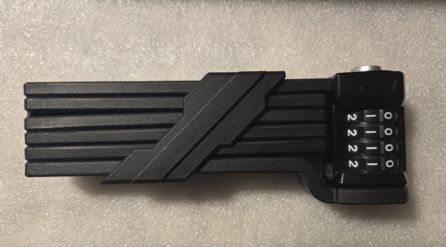 Auto Care Heavy Duty Folding Bicycle lock