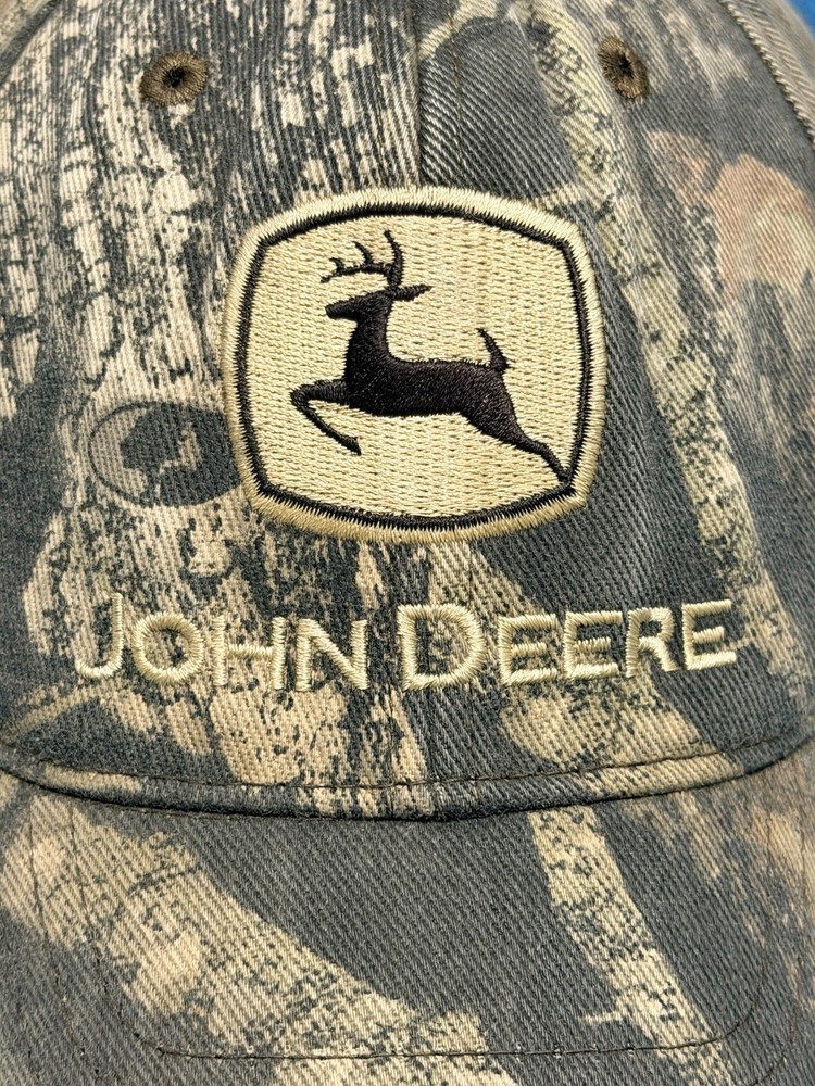 John Deere Camo, tractor, deer, Adjustable Season Cap