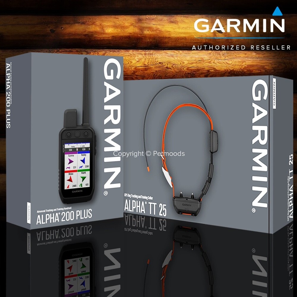 Garmin Alpha 200 PLUS / Alpha TT25 Dog Device GPS Collar Bundle