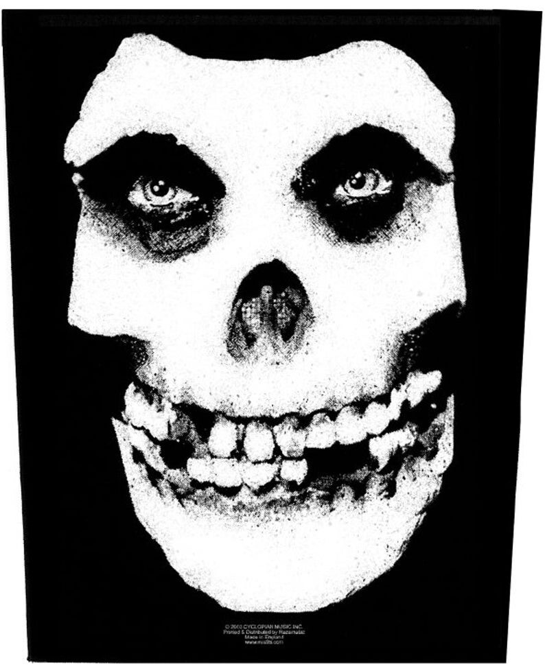 MISFITS official XLG back patch - FACE