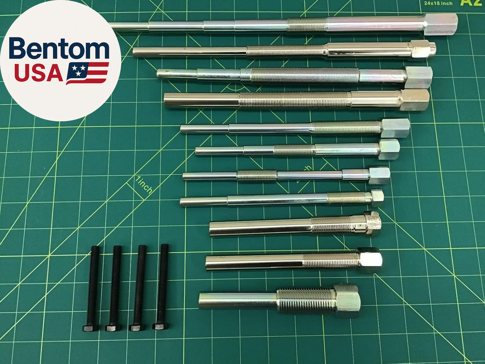 Hardened Primary & Secondary Clutch Puller Tool Kit. Contains 13 Different Model