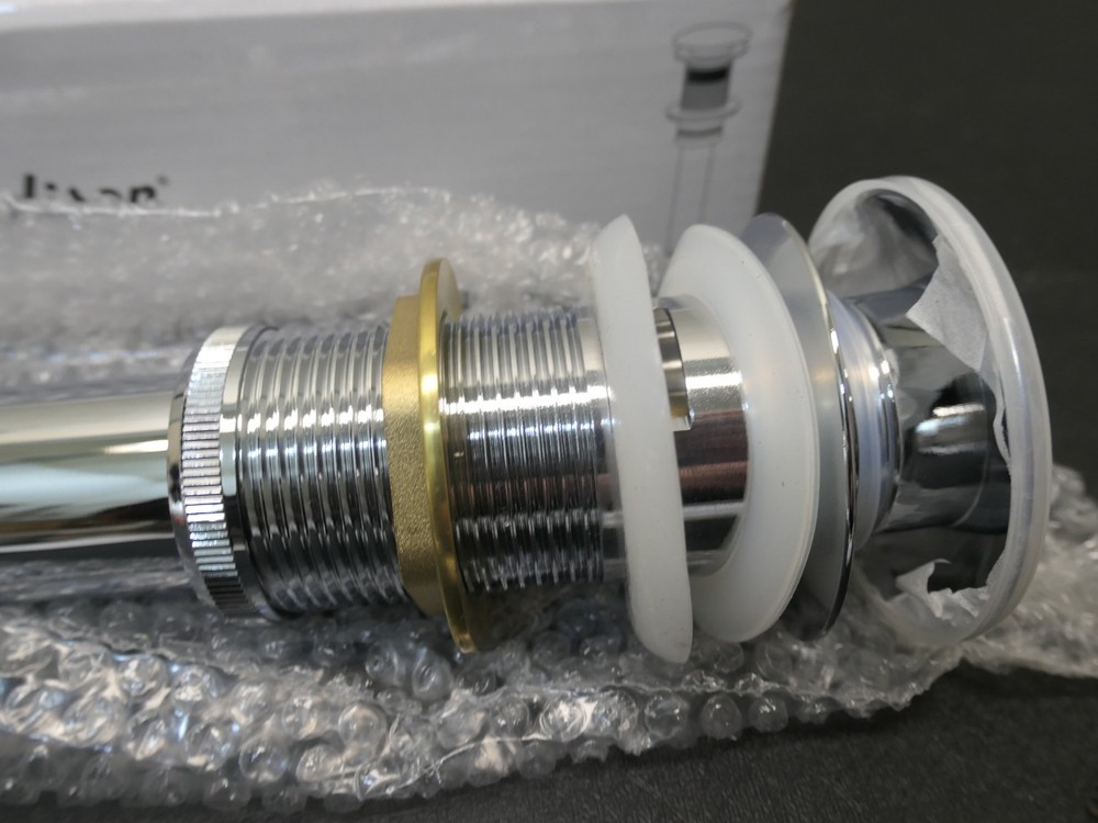 Swiss Madison Pop-Up Drain With Overflow