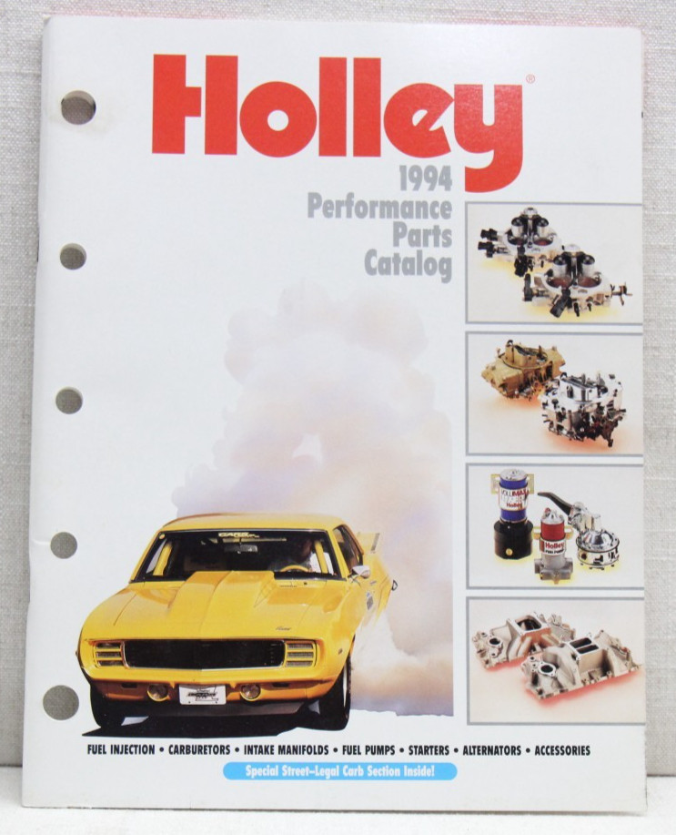 Holley Performance Parts Catalog 1994