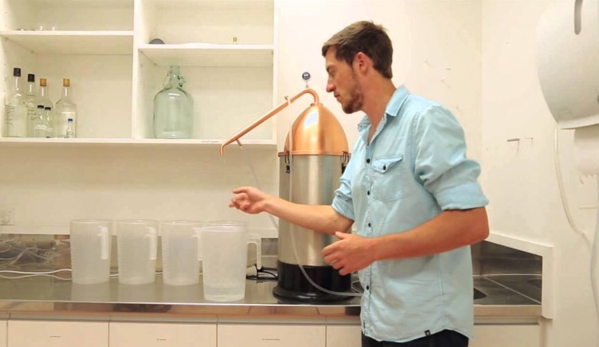 AlcoEngine Copper Alembic Distillation Lid - Fits Digiboil, BrewZilla, Robobrew