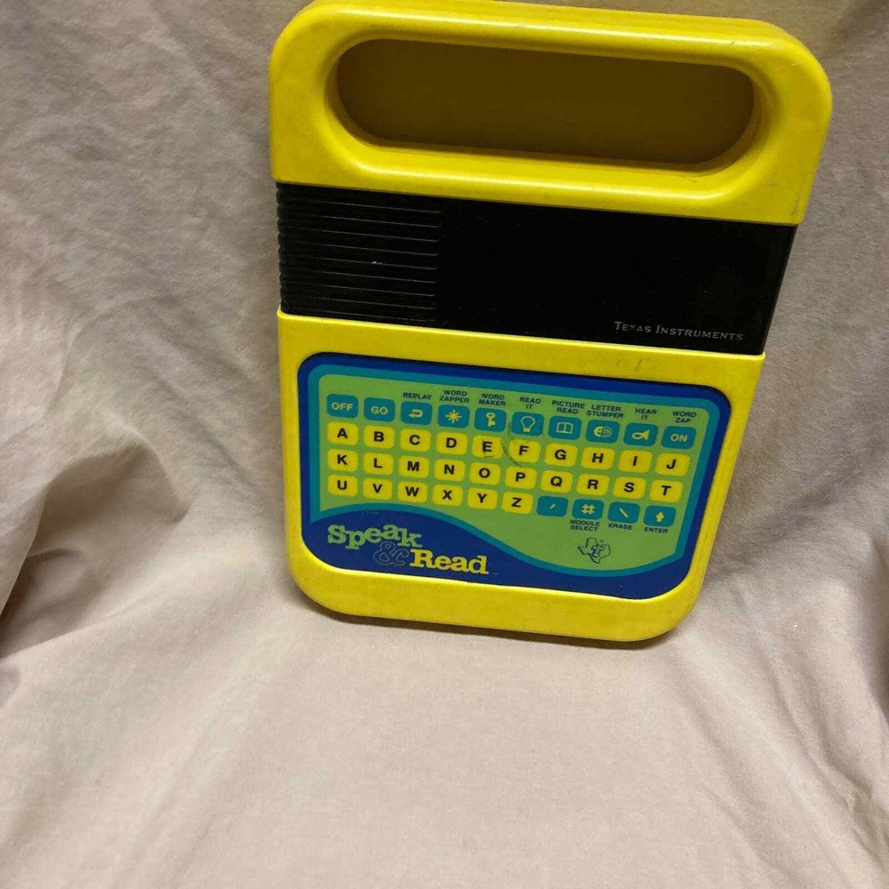Vintage Texas Instruments Speak & Read Tested