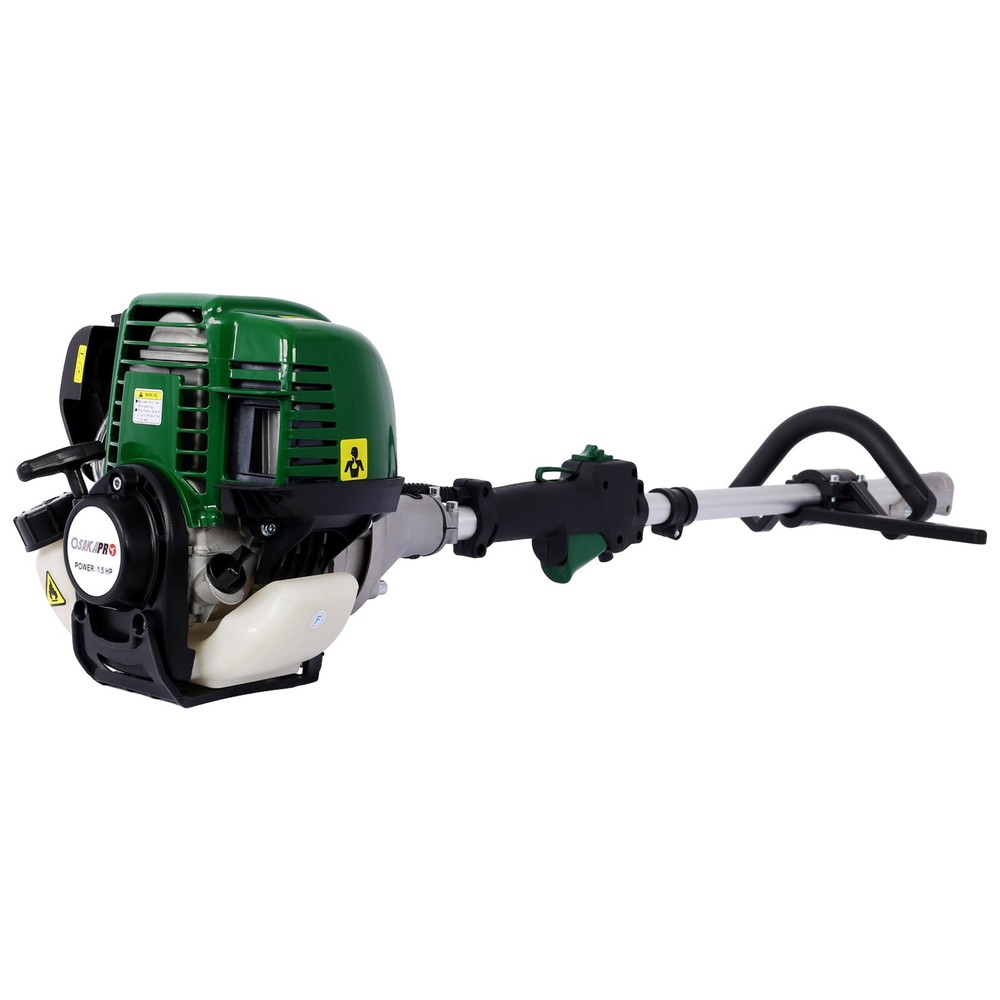 4 in 1 Multi-Functional Trimming Tool, 38CC 4 stroke Garden Tool System Green
