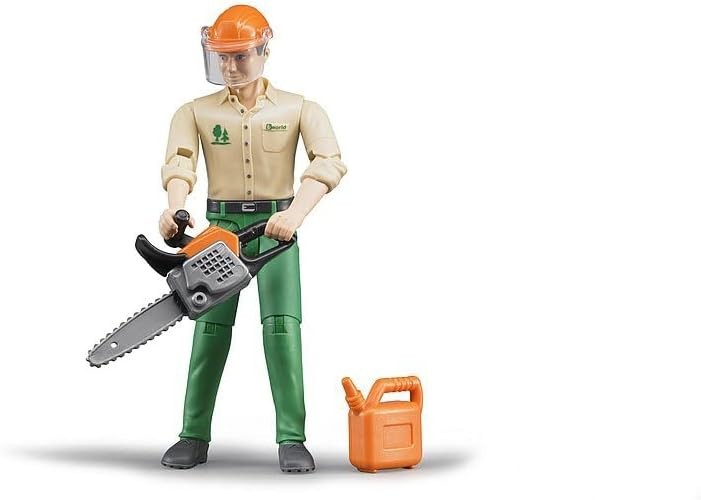 Logging Man with Accessories