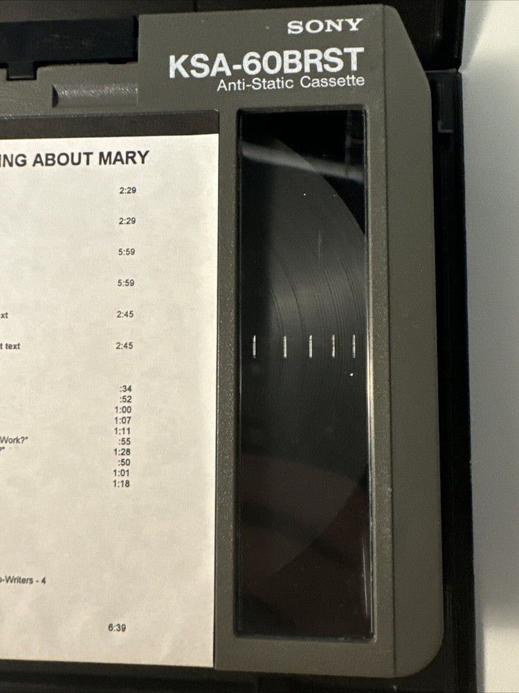 There’s Something About Mary - Audio Visual Press Release Kit Cassette