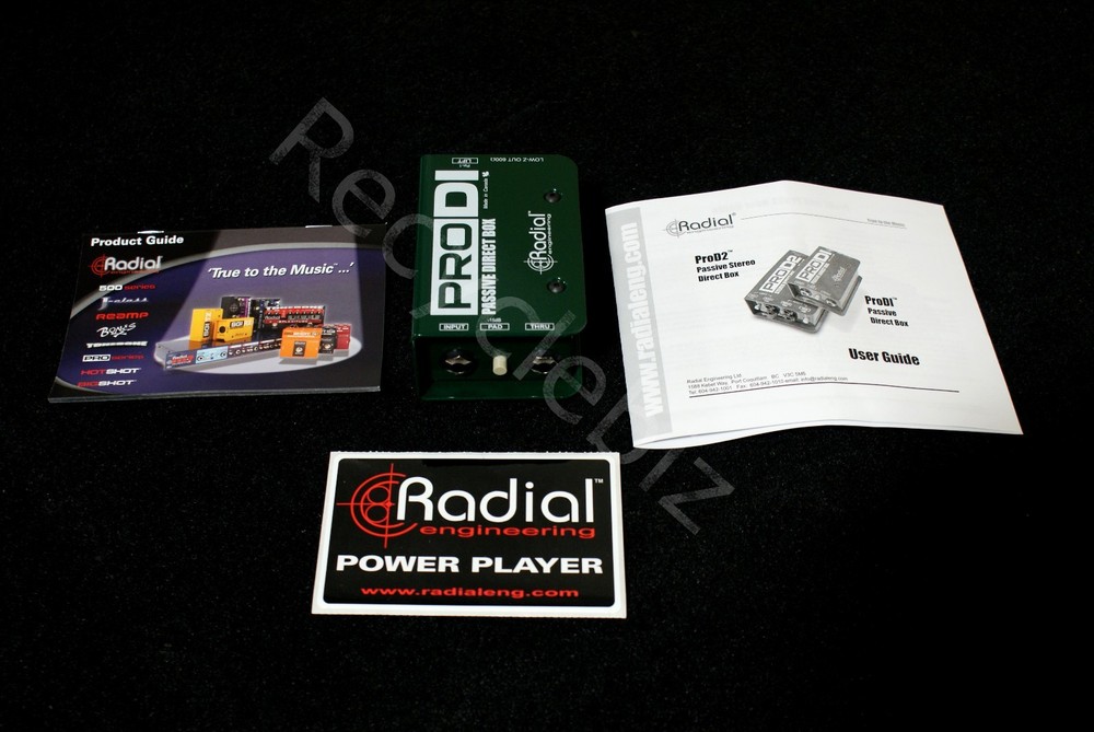 Radial Engineering ProDI Passive Direct Box Pro DI