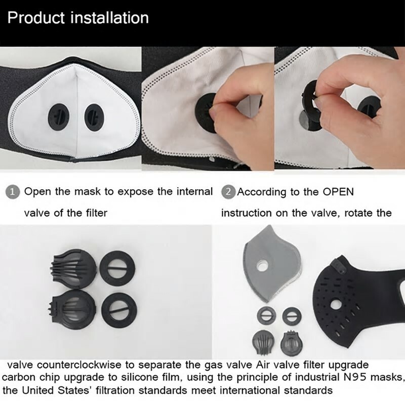 PM 2.5 Filter Chips (Mask Not Included)