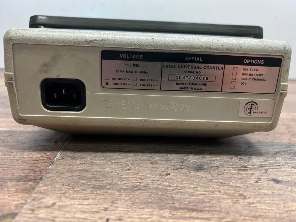 HP 5315A Universal Counter