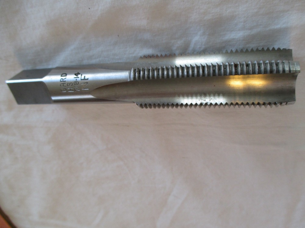 Nice CARD HS 7/8-14 NF Threaded Plug Tap