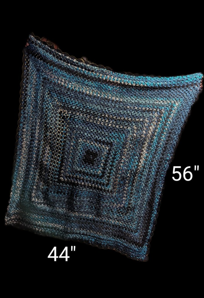 Crochet Afigan Throw Blanket