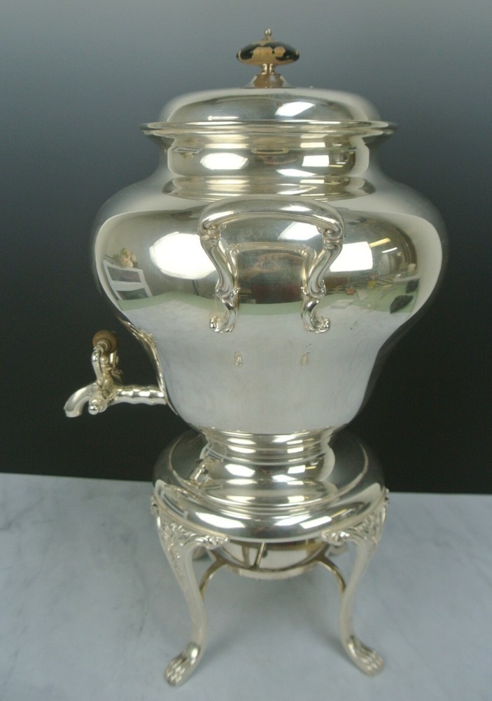 Webster-Wilcox International Co.850 Silver Plated Coffee Urn Engraved