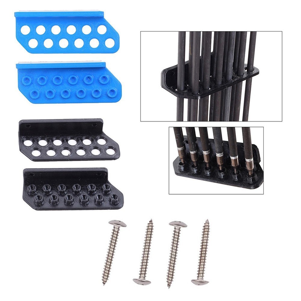 Practical Arrow Rack Wall Holder Black/Blue Display Hanger Wear-resistance