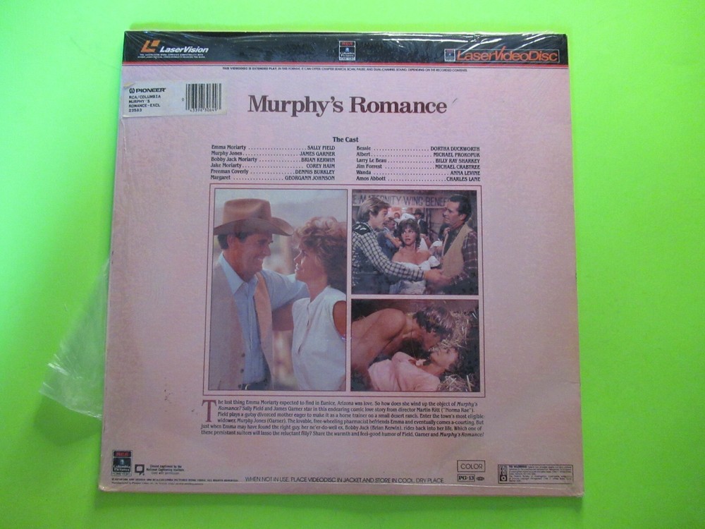 MURPHY'S ROMANCE LASERDISC
