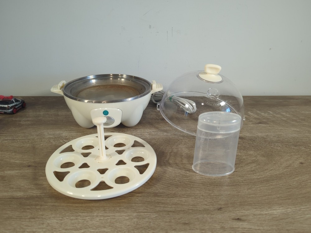 DASH Rapid Egg Cooker 6 Egg Capacity Electric for Hard Boiled Eggs K08