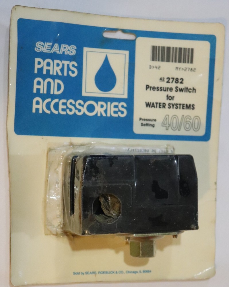 422782 sears pressure switch for water systems-old stock never opened
