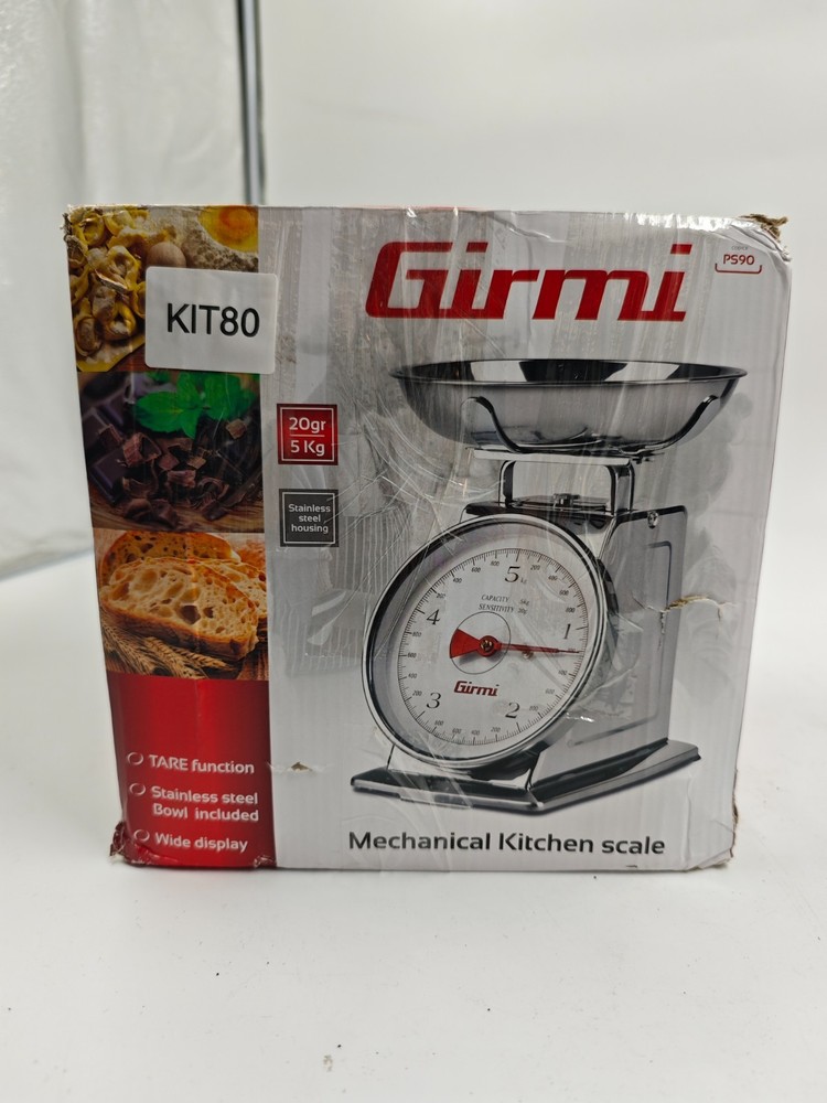 Girmi Mechanical Kitchen Scale Kitchen Scale – Open Box