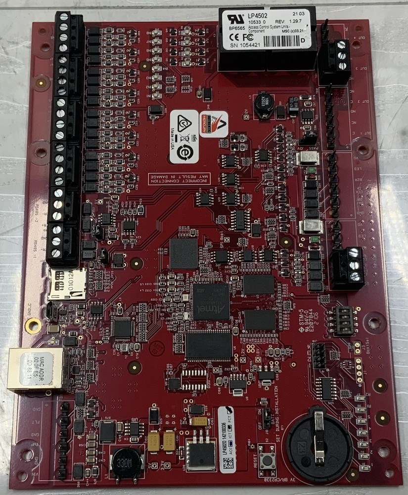 Mercury Security LP4502 Intelligent Controller Board