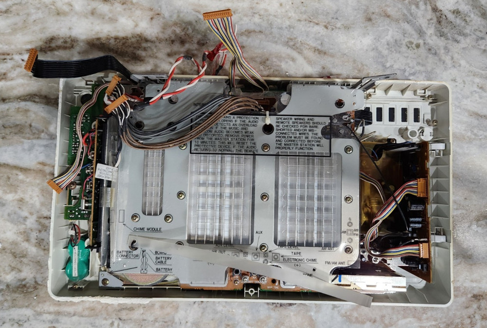 NuTone IM-4406 Intercom Master Unit + 801-t Transformer + Terminal Board