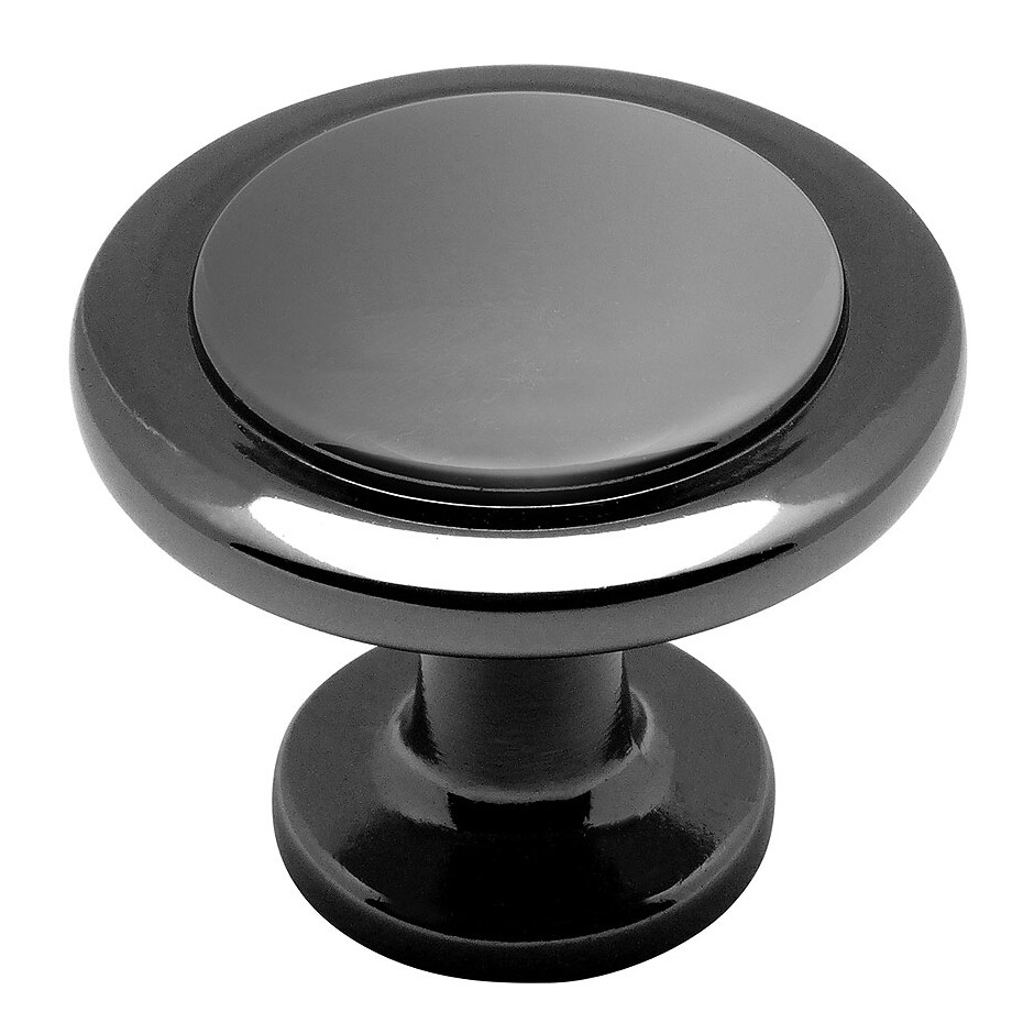 *25 Pack* Cosmas Cabinet Hardware Black Nickel Black Knobs #5560BN