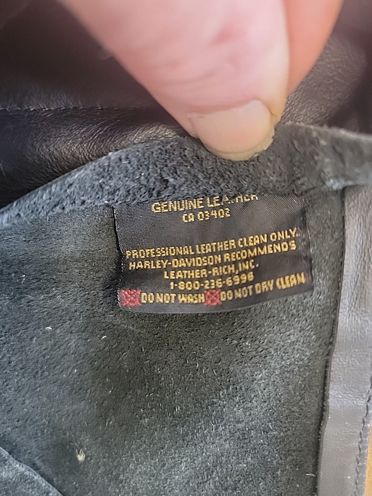Harley Davidson Chaps Leather