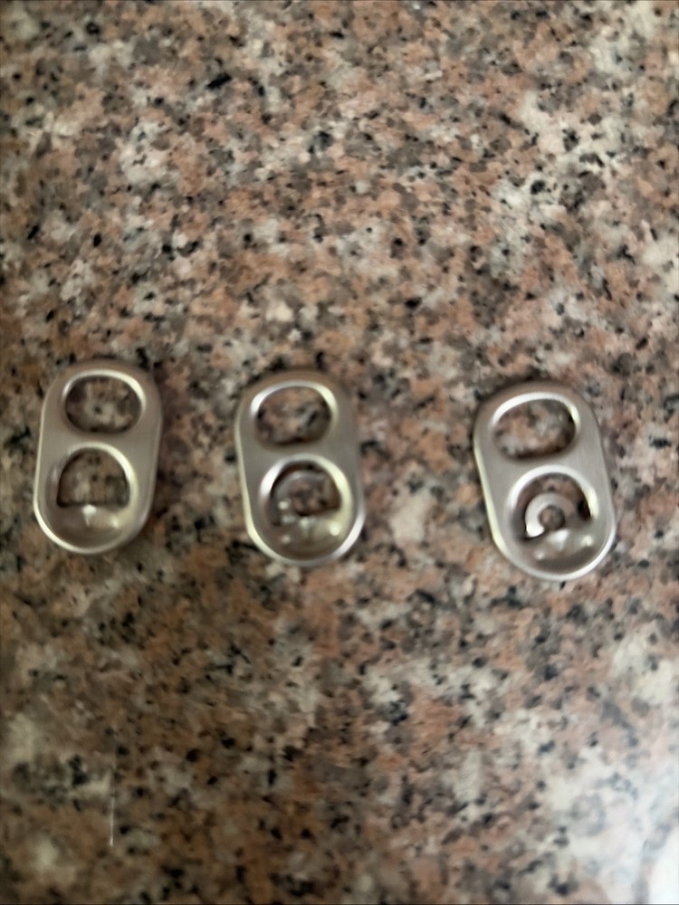 500 Aluminum Pull Tabs Beer & Pop Cans 