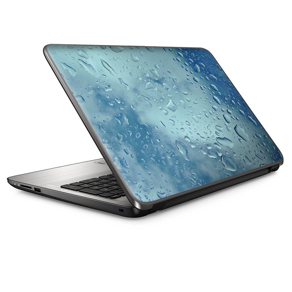 Universal Laptop Skins wrap for 15" - Raindrops