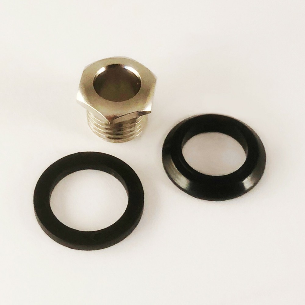 EarthQuaker Devices Input Output Jack Replacement Nut & Collar for Avalanche Run