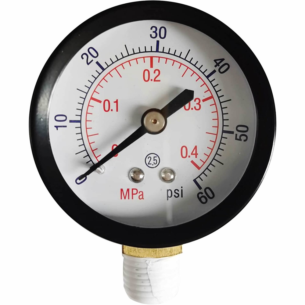 Pressure Gauge Replacement for Select Sand and D.E. Filter ecx270861