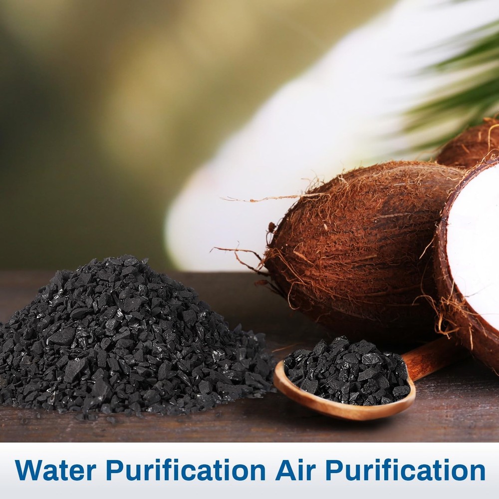 Bulk Water Air Filter Activated Charcoal Coconut Hull Granular Activated Carb...