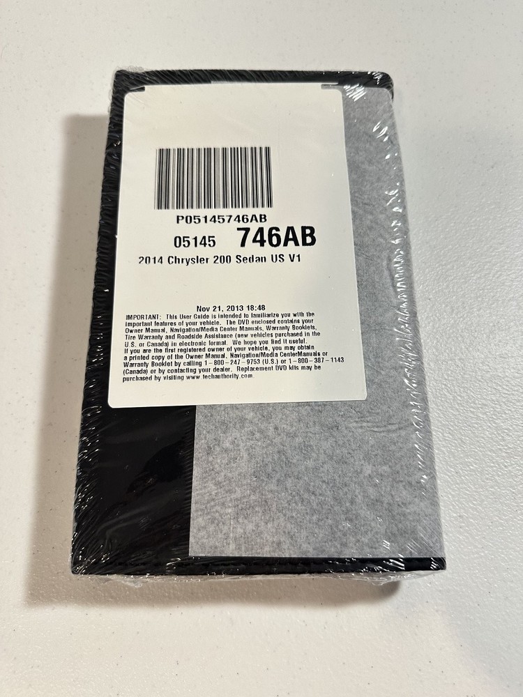 Chrysler 200 2014Owner's Manual Set