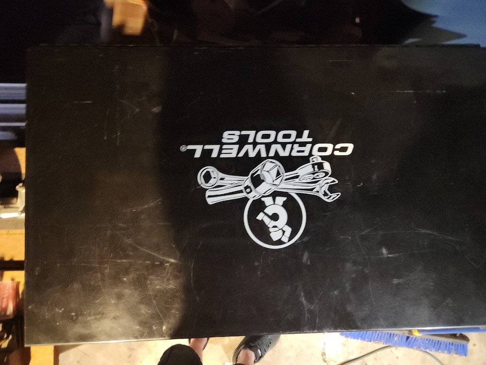 Cornwell, roll away service cart.