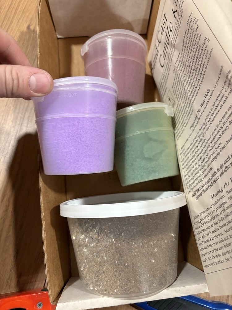 Sand Candle Making Kit Gift Set - Sand-cast Candle Sand Kit