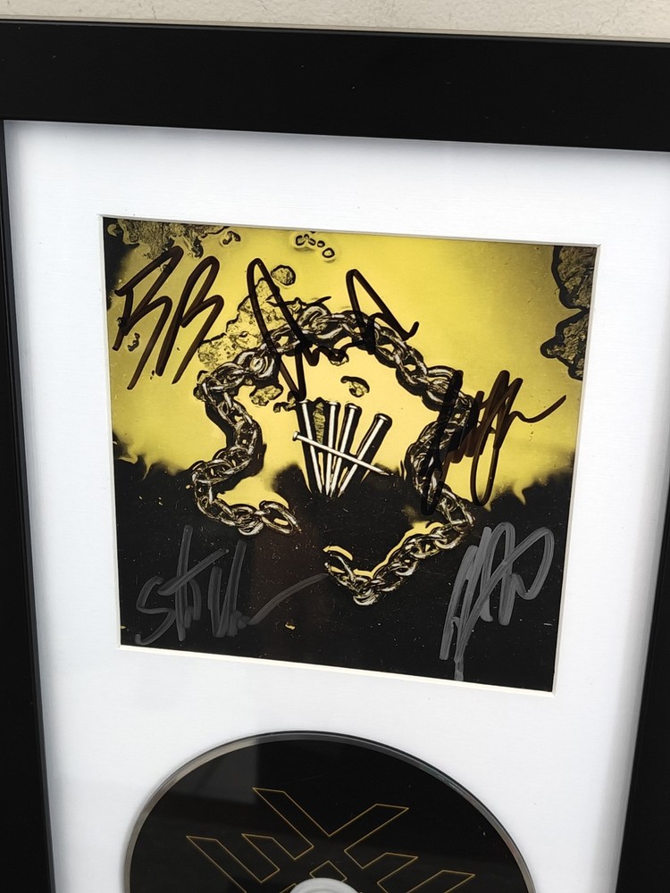 Wage War Signed CD Stigma Framed