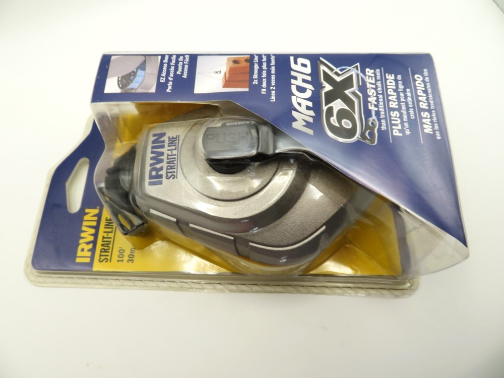 Irwin Strait-Line Mach 6 Chalk Reel, 100'