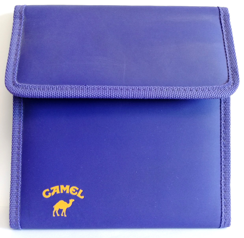 Vintage Camel Cigarette Promo CD Wallet Case