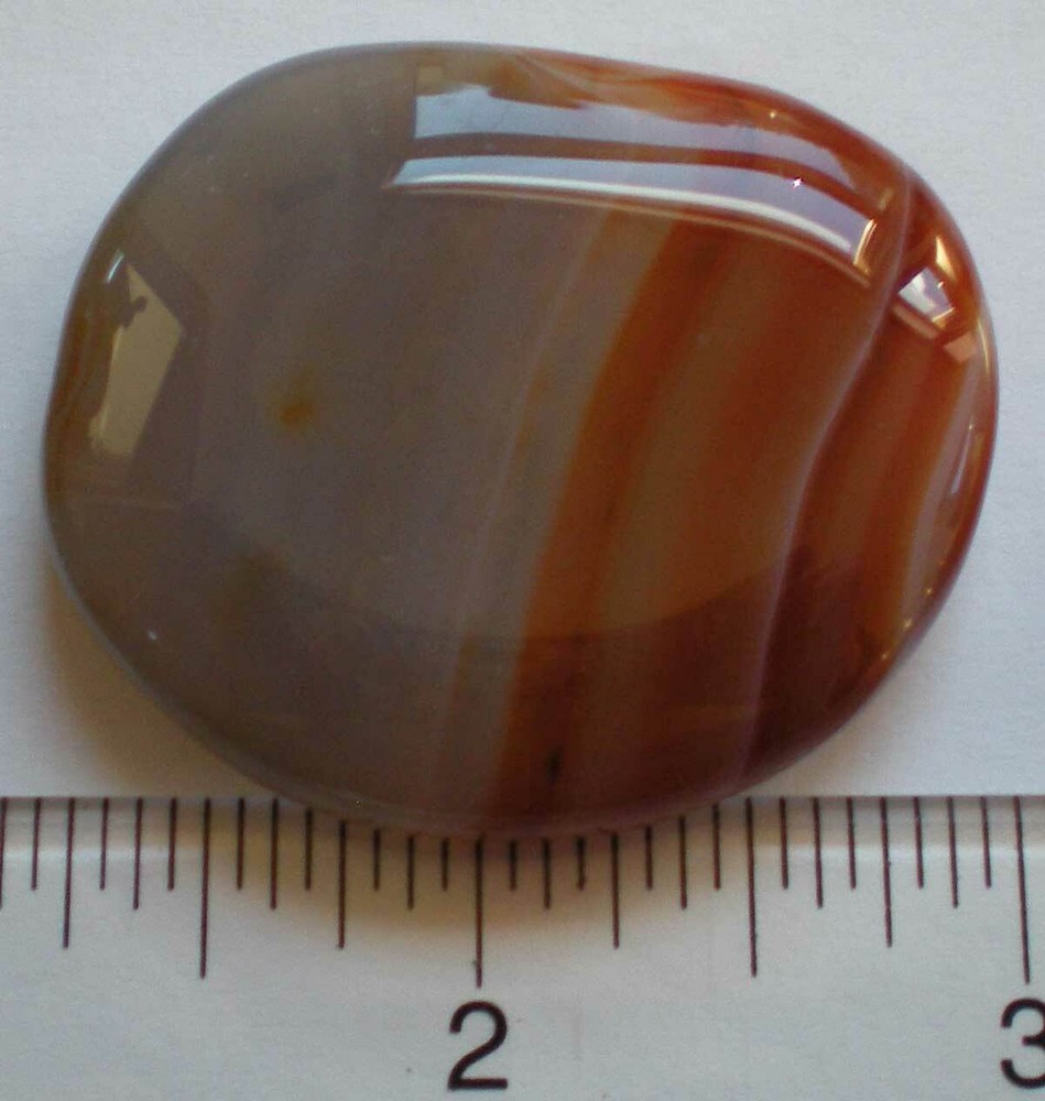 Carnelian Agate Palmstone sc707u