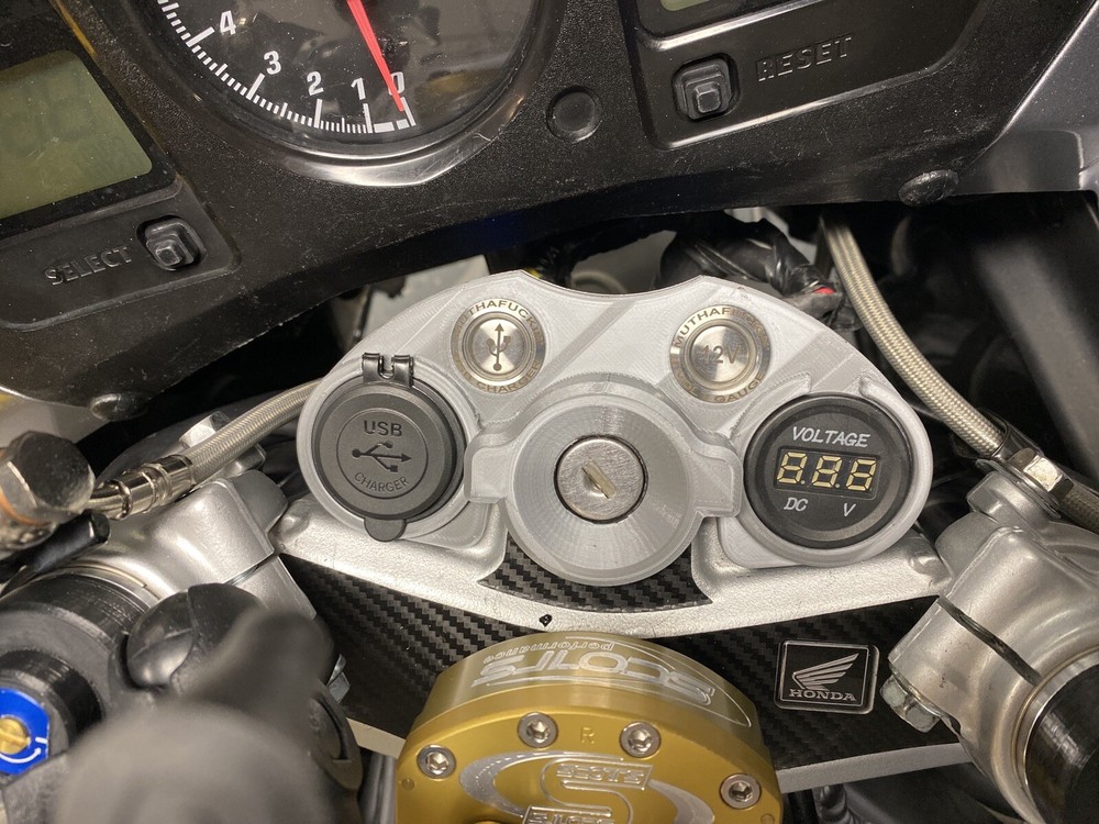 VFR800 USB Charger Bracket