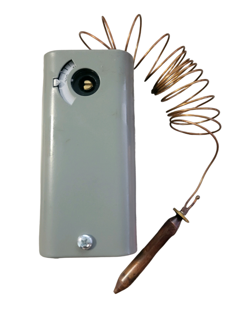 TP529 Immersion Controller, 65'' Remote Sensor, 100°-200°F, Manual Reset