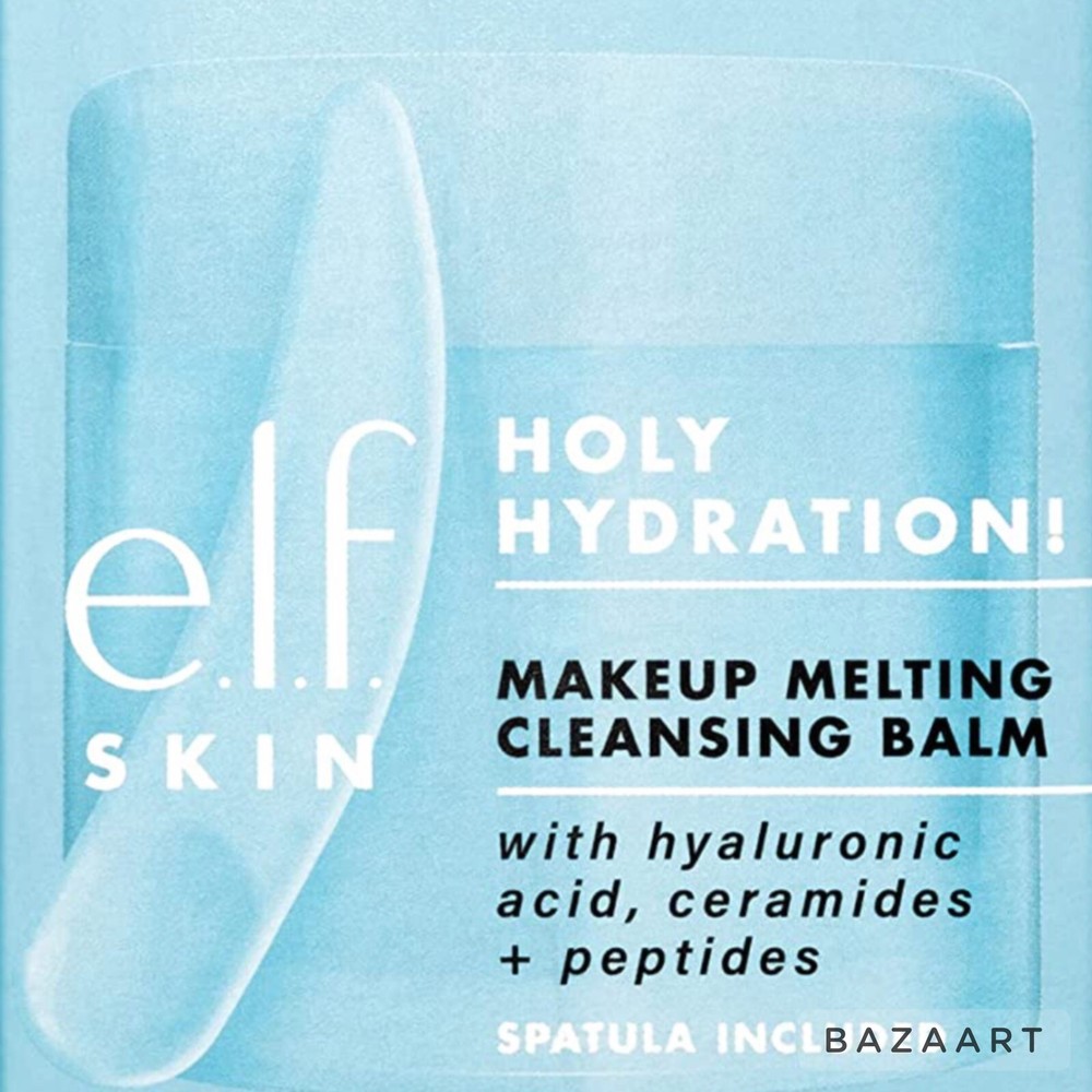 elf HOLY HYDRATION MAKEUP MELTING CLEANSING BALM 2.0 Fl. OZ.