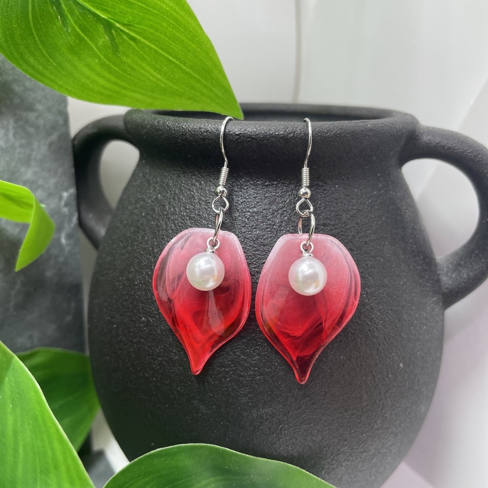 2” Silver-tone Beaded Boho Drop Dangle Earring Set New Free Ship C148