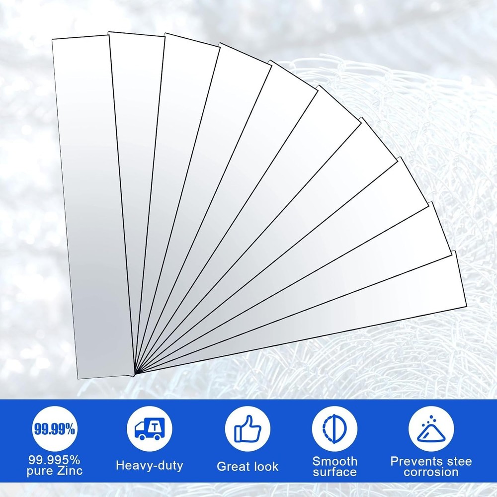High Purity Zinc Anode Sheet - Electroplating Grade=