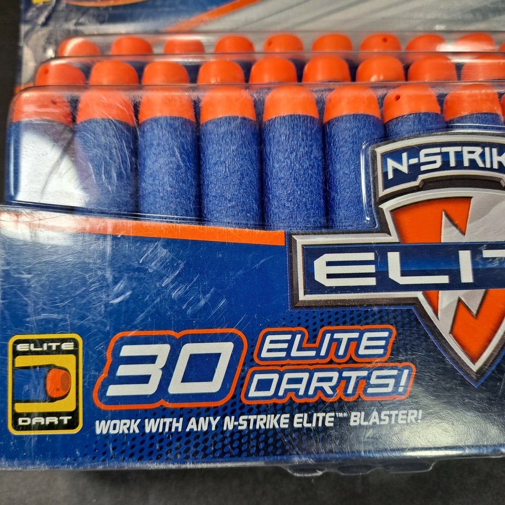 Original Nerf N-Strike Elite Darts - 30 Dart Refill Pack - Sealed