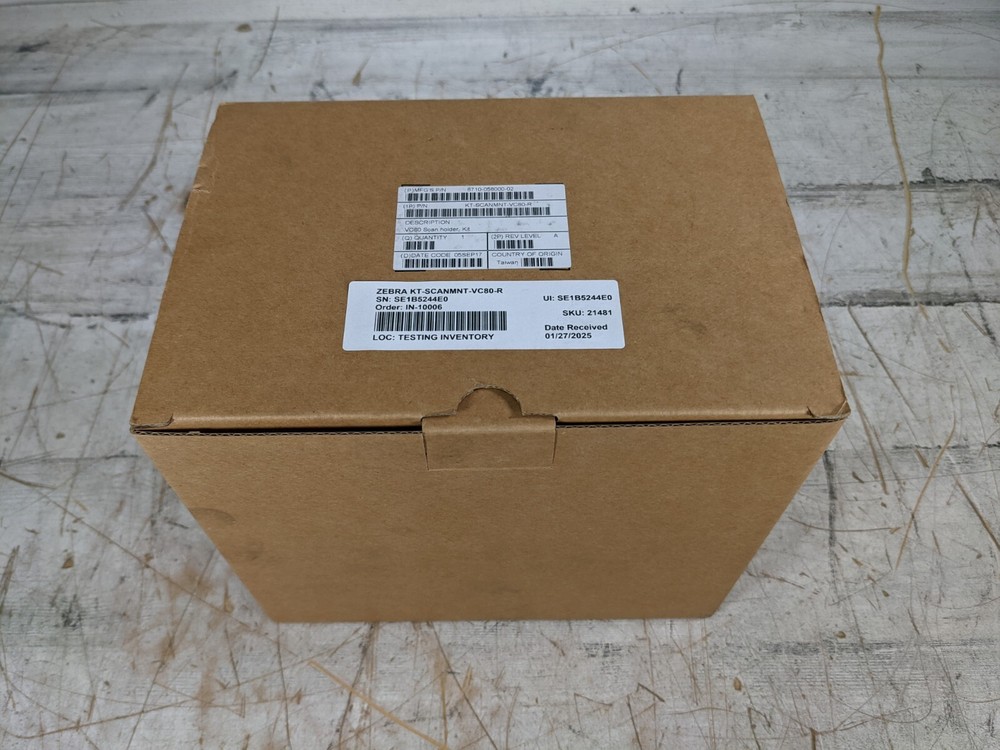 ZEBRA KT-SCANMNT-VC80-R BARCODE SCANNER SIDE MOUNT (NEW OPEN BOX)