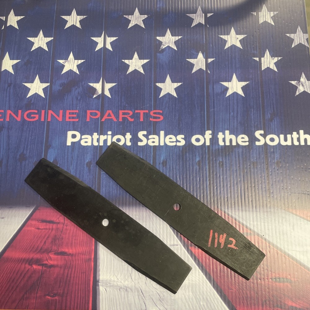 (2) Rotary 1142 Edger Blades New Aws3563 pre sharpened