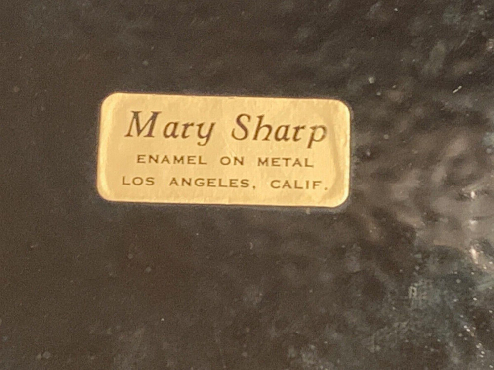 Mary Sharp Enamel Dish MCM....