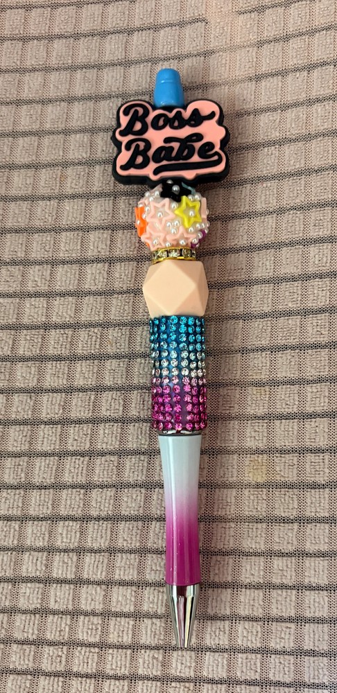 Colorful Boss Babe Bundle-includes Notebook, 2 Bookmarks & Pen